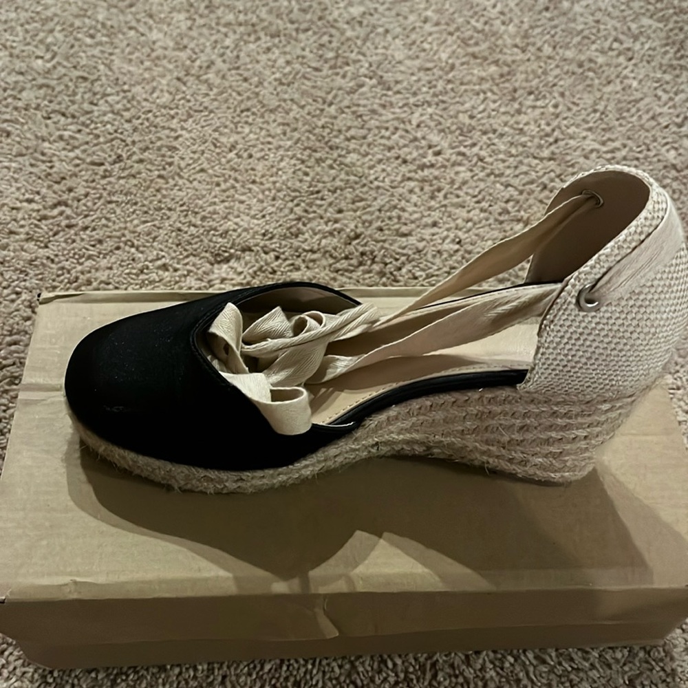 Women wedge platform